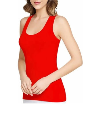 Sportieve dames hemd met brede band bovenkleding Rood