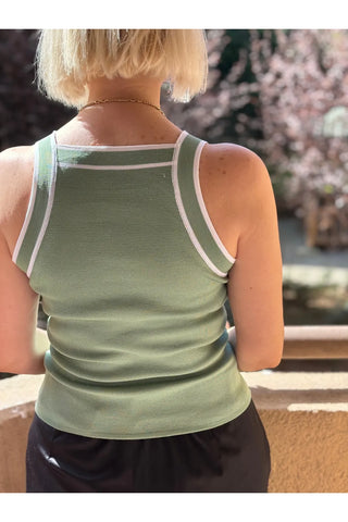 Body hemd blouse sportieve dameshemd met brede band | Groen