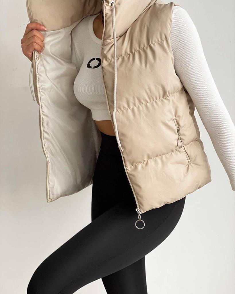 Creme bodywarmer cheap