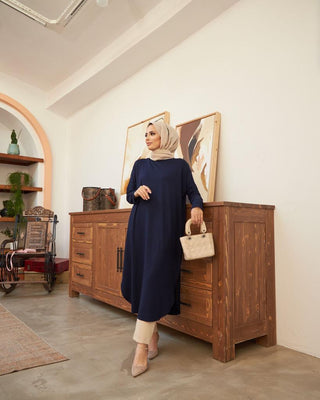 donkerblauw_tuniek_lang_hijab_cheyys_mode